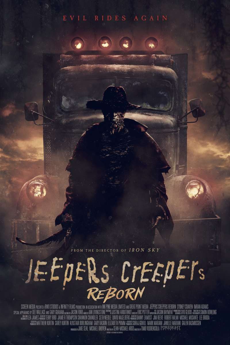 پوستر اصلی Jeepers Creepers Reborn 2022 movie poster
