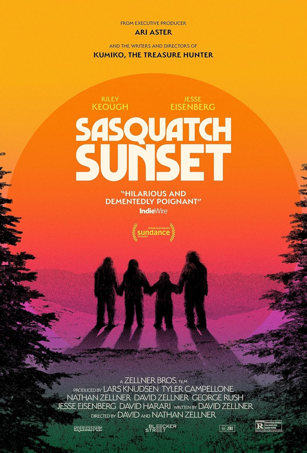 فیلم Sasquatch Sunset 2024 | غروب ساسکوچ